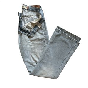 Vintage Levi Low Rise Bootcut Light Wash Denim Jeans